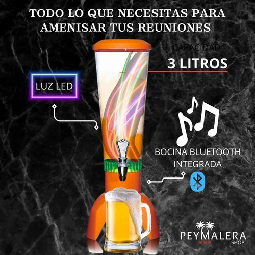 BlastBeer 360™ El cañón de cerveza que enciende la fiesta