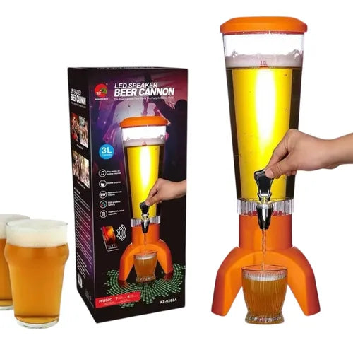 BlastBeer 360™ El cañón de cerveza que enciende la fiesta