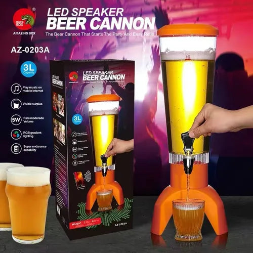 BlastBeer 360™ El cañón de cerveza que enciende la fiesta