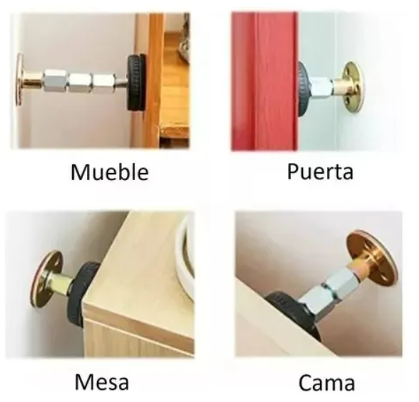SilenFix™ Tope Antivibración para Cama y Muebles