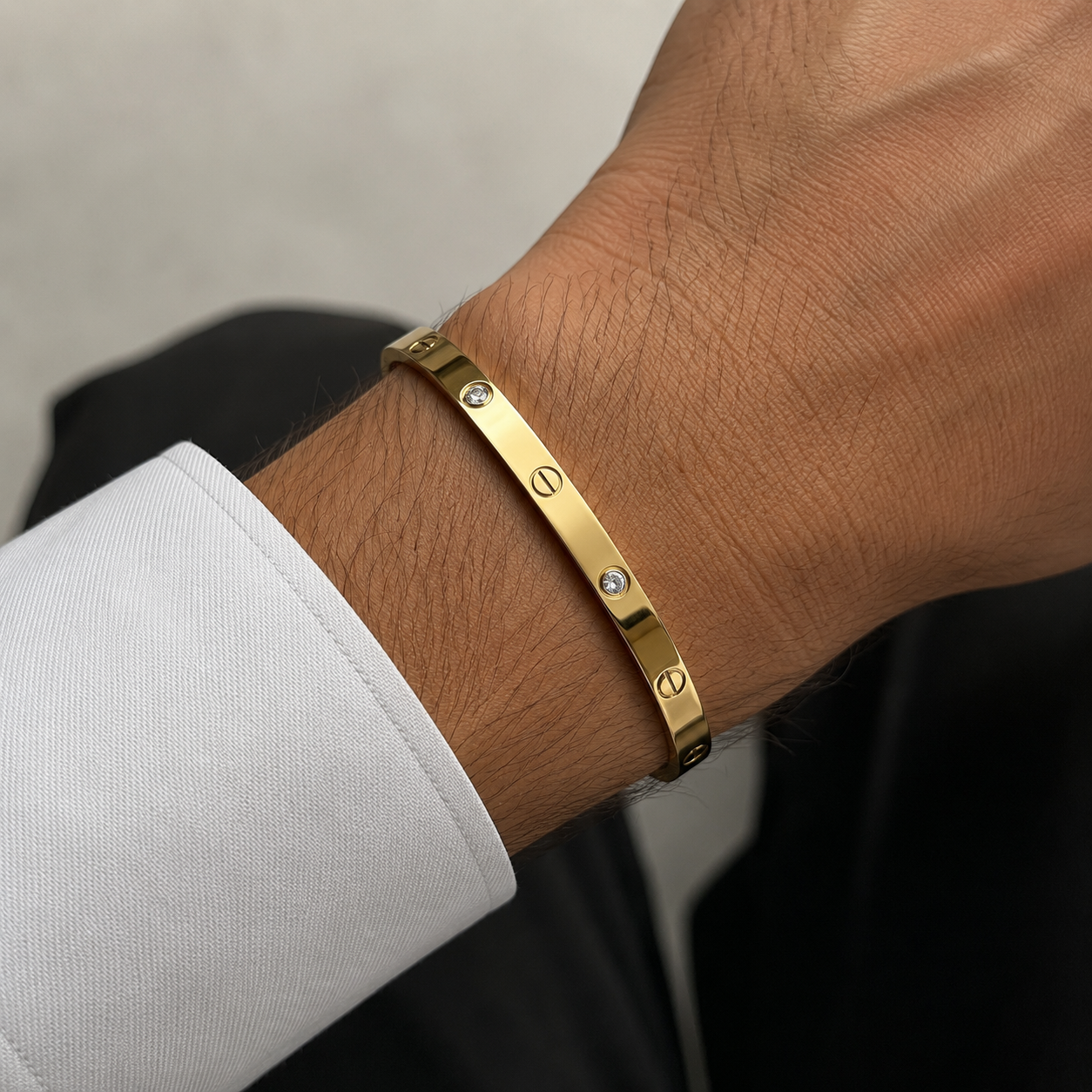 Élite 18K Brazalete Cartier para Hombre