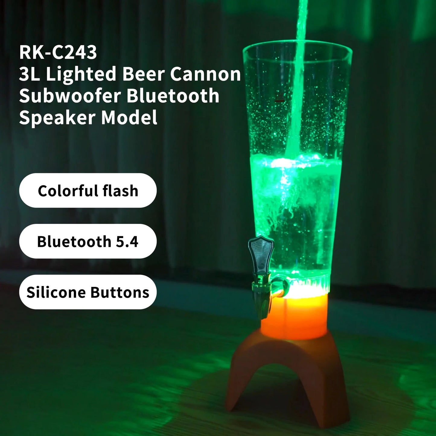 BlastBeer 360™ El cañón de cerveza que enciende la fiesta