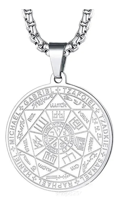 Heptagrama Celestial – Amuleto de los 7 Arcángeles