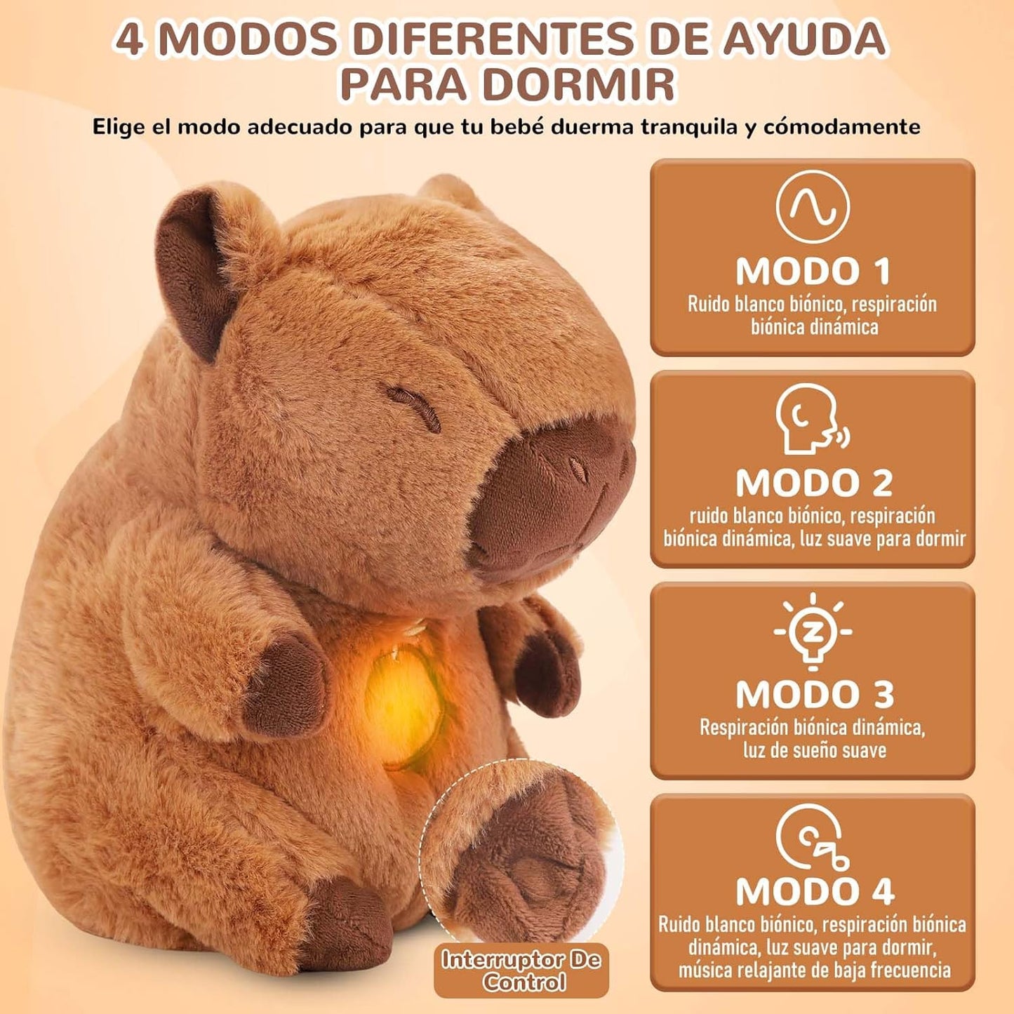 CalmiCapy: Tu Capibara de Peluche Antiestrés