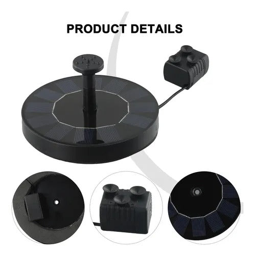 SOLARFLOW ZEN Fuente de Agua con Energía Solar