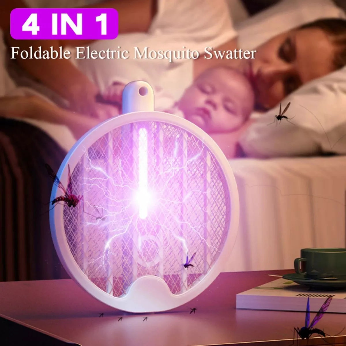 MosquiZap Pro - Protección Inteligente Contra Insectos
