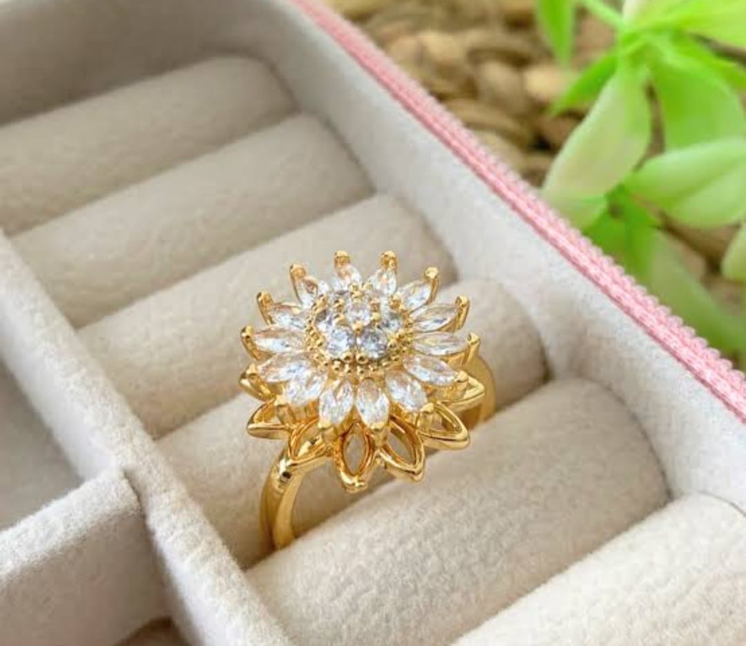 SERENIDAD Anillo Girasol