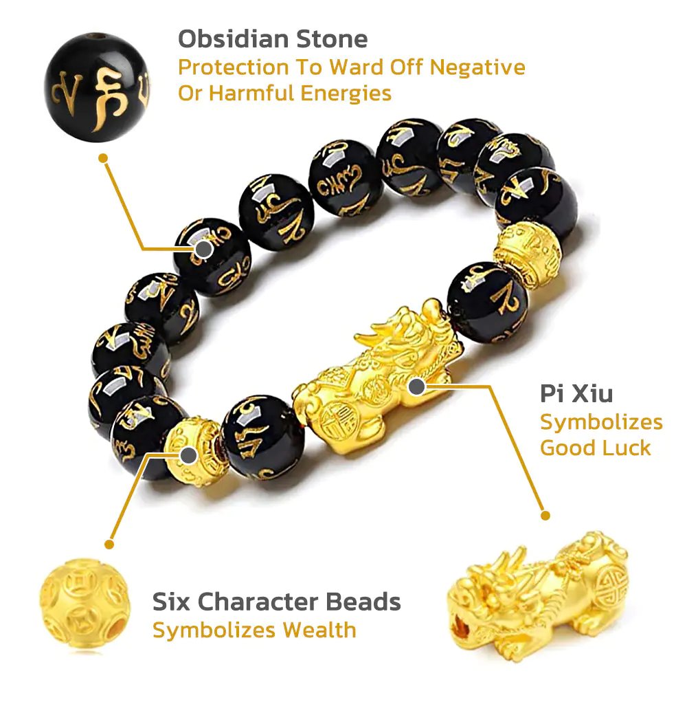 Pulsera Feng Shui Riqueza