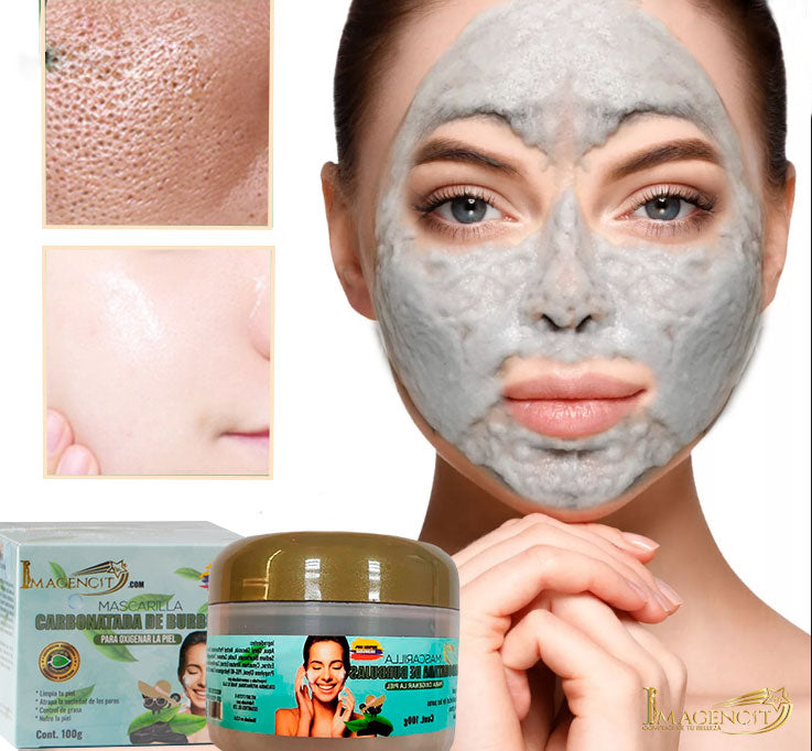 BurbuSkincare Mascarilla Carbonatada de Burbujas