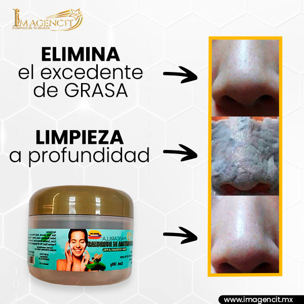 BurbuSkincare Mascarilla Carbonatada de Burbujas