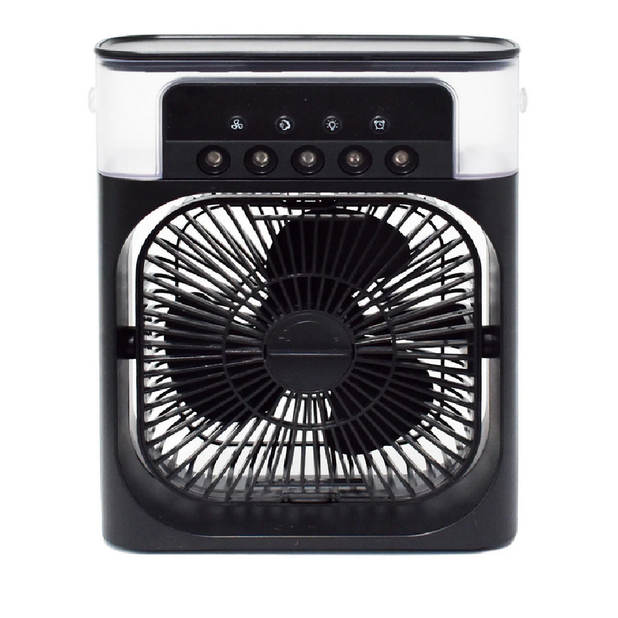 Mini Ventilador Aire Acondicionado Humidificador Led