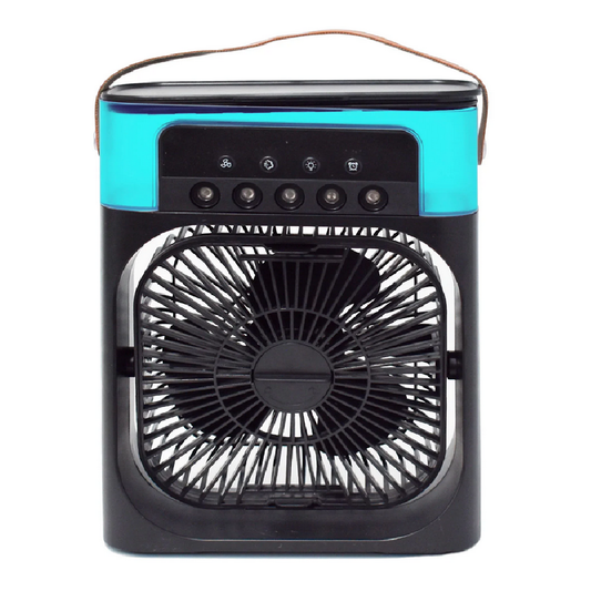 Mini Ventilador Aire Acondicionado Humidificador Led