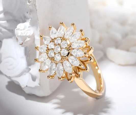 SERENIDAD Anillo Girasol