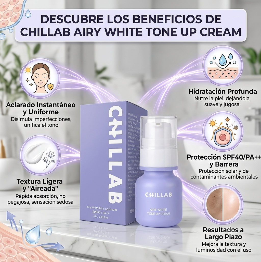 CHILLAB Airy White Tone Up Cream