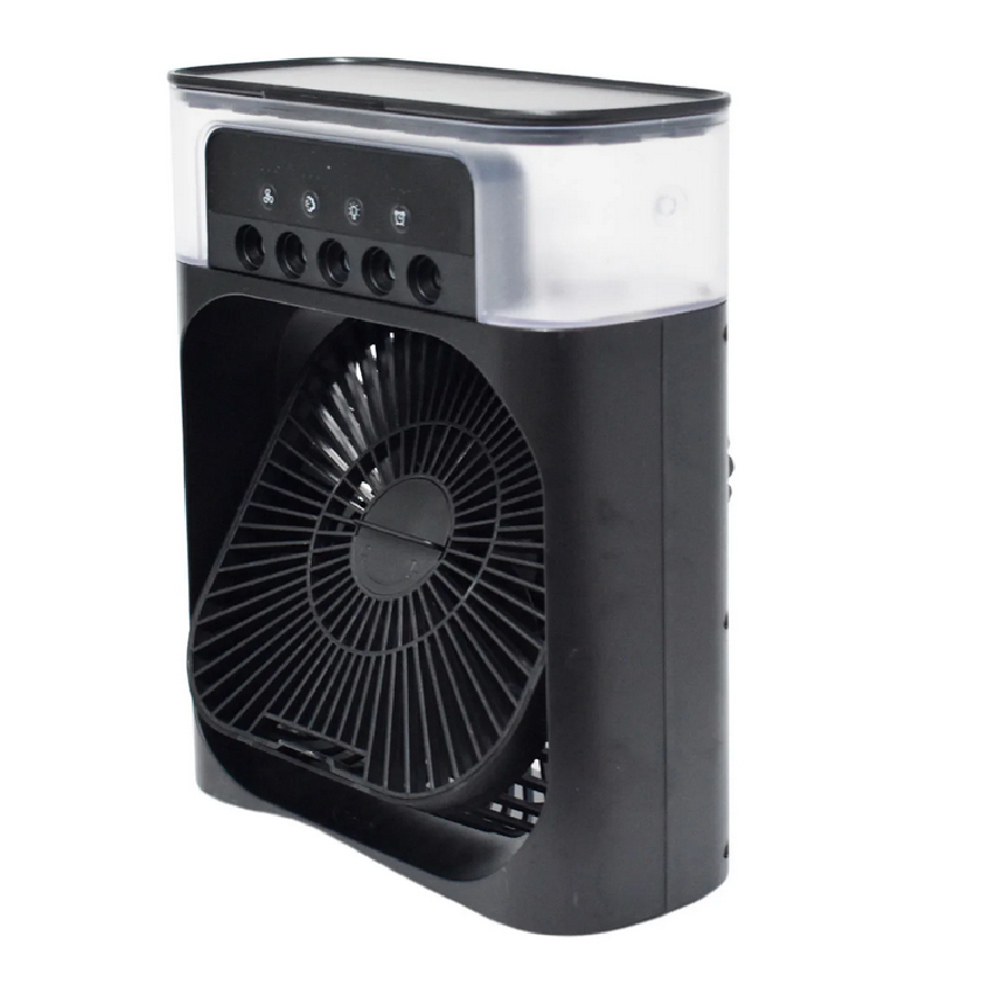 Mini Ventilador Aire Acondicionado Humidificador Led