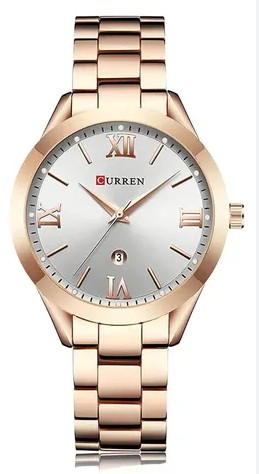 Curren Elegance 9007 – Reloj Dama Oro Plateado