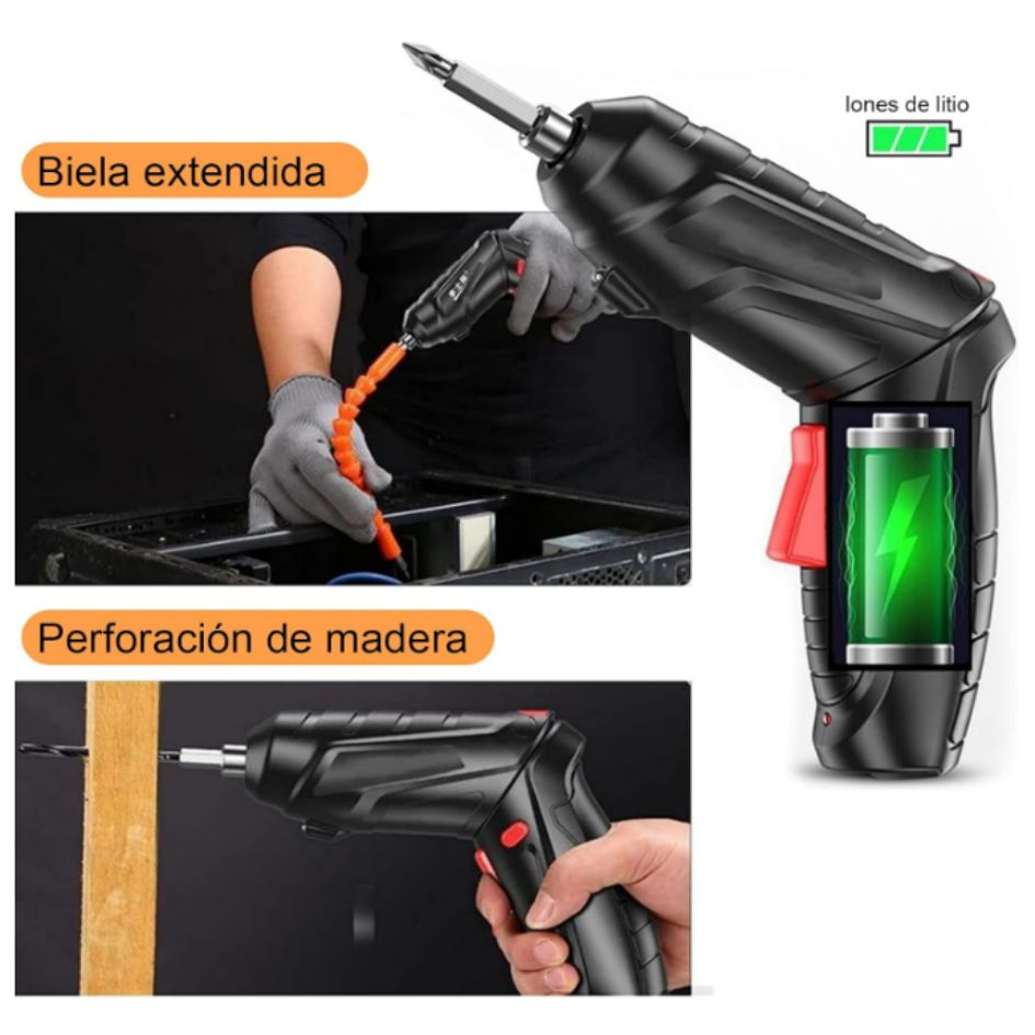 FLEXI-TORQ PRO Desarmador Destornillador Portátil