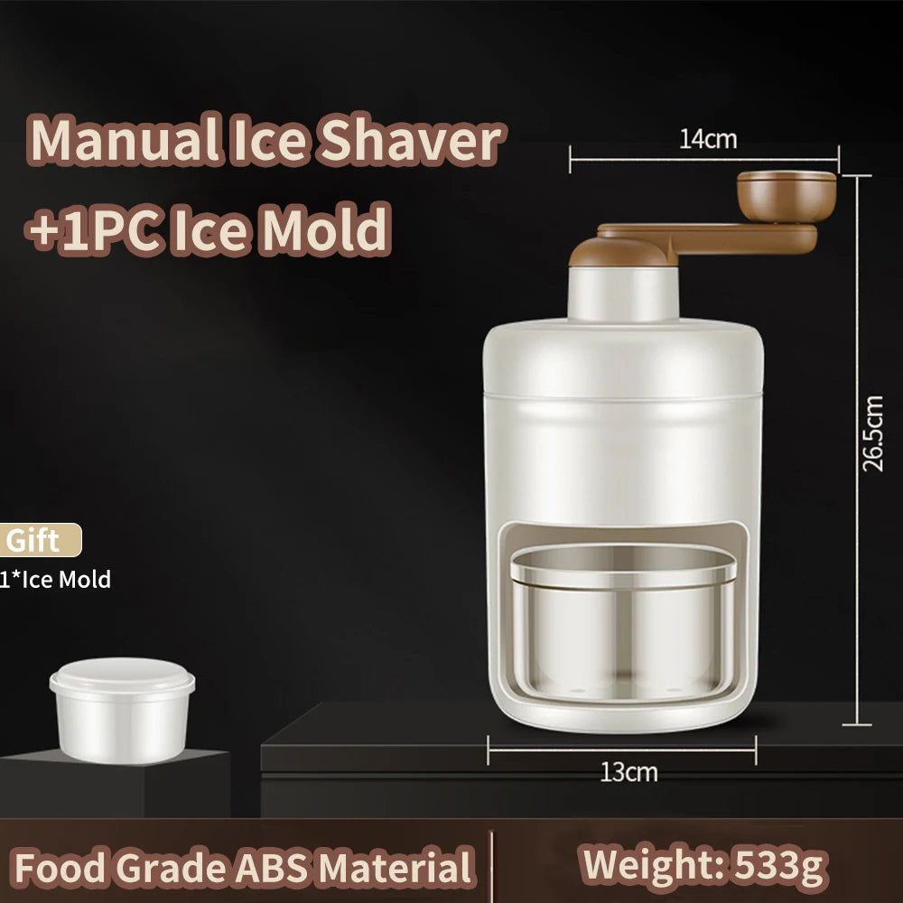 ICE-SHAVER Triturador de Hielo Manual