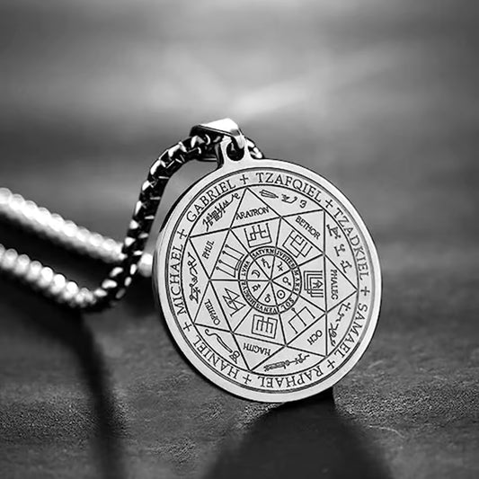 Heptagrama Celestial – Amuleto de los 7 Arcángeles
