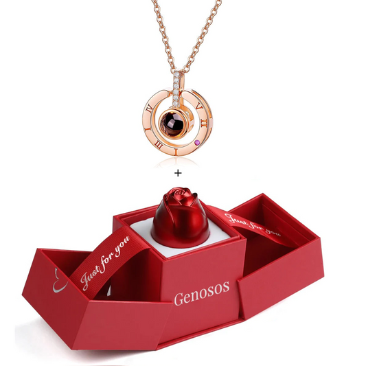 ROSE BOX Collar Amor
