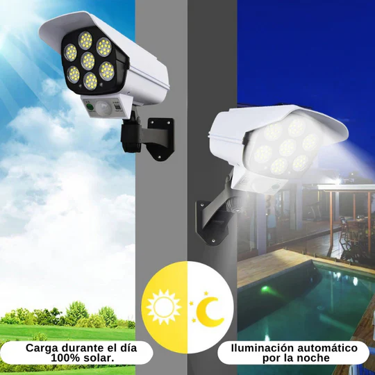 SOLARGUARD 360 Luz Tipo Cámara