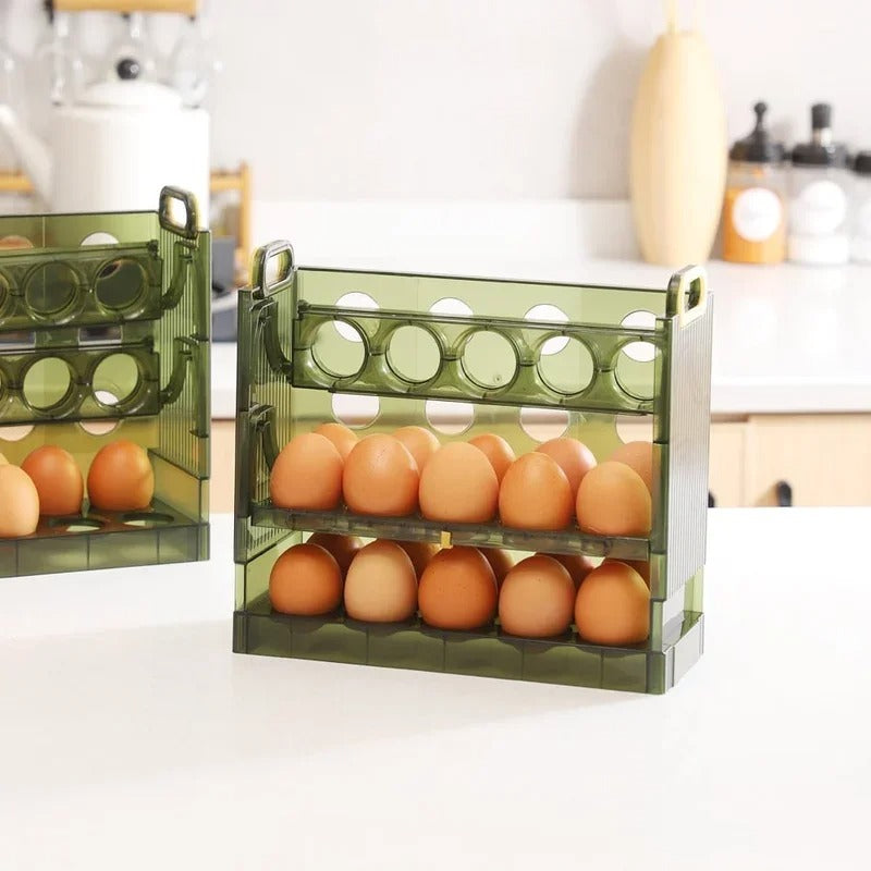 EggStage Organizador de Huevos 3 Niveles