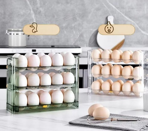 EggStage Organizador de Huevos 3 Niveles